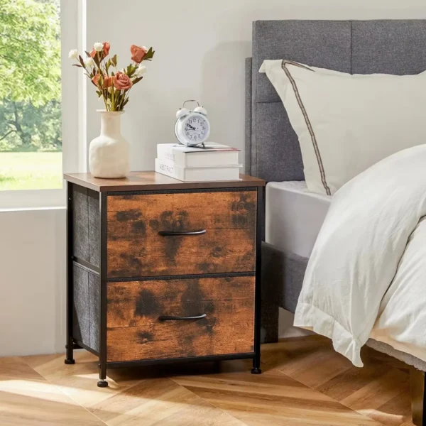 2-Drawer Storage Table