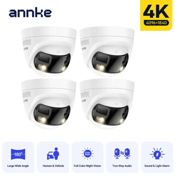 4K Dual-Lens PoE Camera