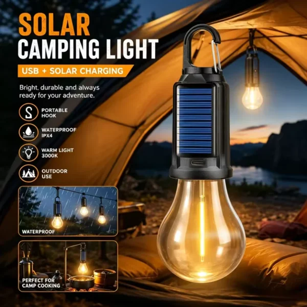 USB Rechargeable Outdoor Lantern
