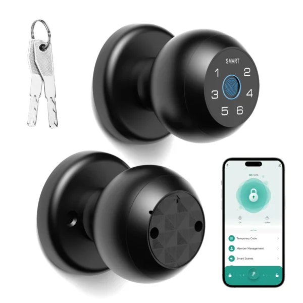 Smart Fingerprint Door Lock Keypad