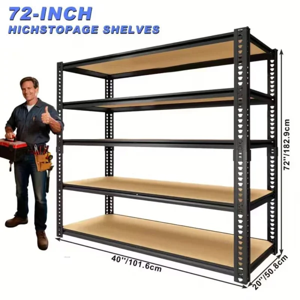 Heavy Duty Adjustable Garage Storage Shelving