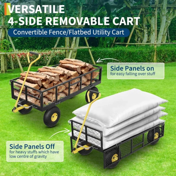 900 lb Folding Garden Wagon Cart
