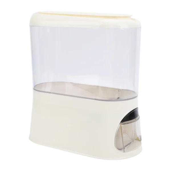 Airtight Rice Dispenser with Measuring Cup